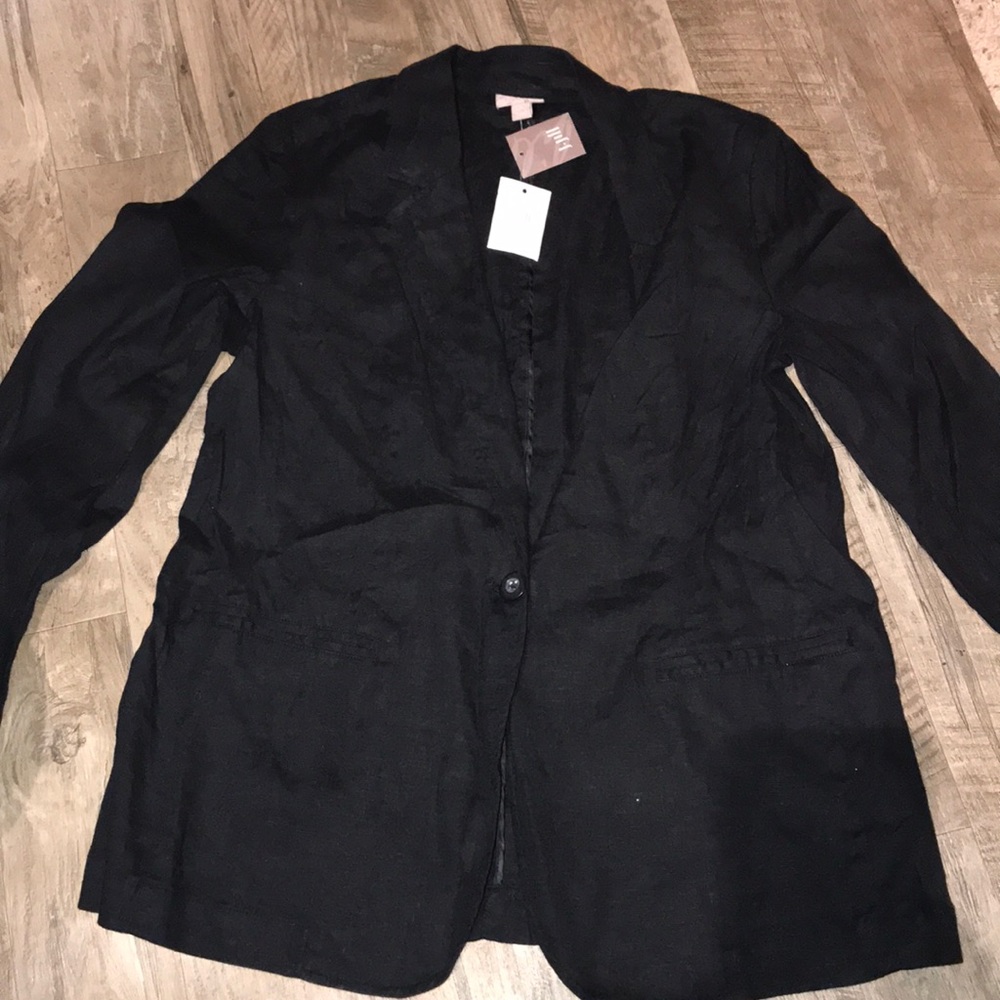 NWT | J Jill black blazer | Size M